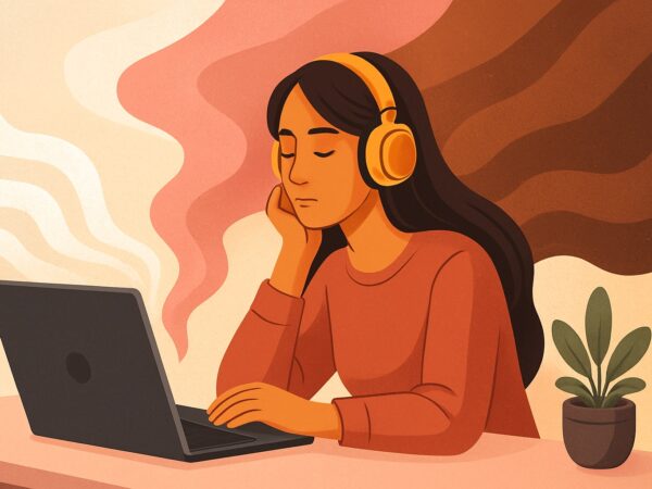 Білий, рожевий і коричневий шум: звукове середовище для зосередженості - ще одне зображення